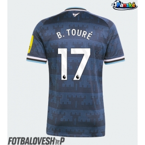 Newcastle United Bazoumana Toure #17 Venkovní Dres 2026-27 Krátký Rukáv