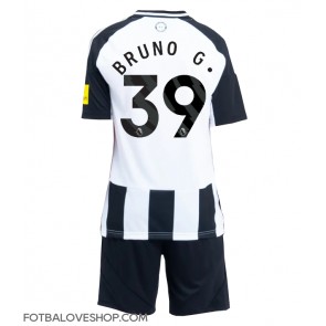 Newcastle United Bruno Guimaraes #39 Dětské Domácí Dres 2024-25 Krátký Rukáv (+ trenýrky)