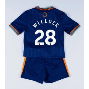 Newcastle United Joe Willock #28 Dětské Alternativní Dres 2025-26 Krátký Rukáv (+ trenýrky)