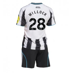 Newcastle United Joe Willock #28 Dětské Domácí Dres 2025-26 Krátký Rukáv (+ trenýrky)