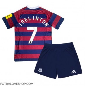 Newcastle United Joelinton #7 Dětské Venkovní Dres 2024-25 Krátký Rukáv (+ trenýrky)