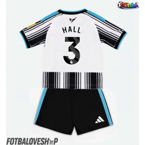 Newcastle United Lewis Hall #3 Dětské Domácí Dres 2026-27 Krátký Rukáv (+ trenýrky)
