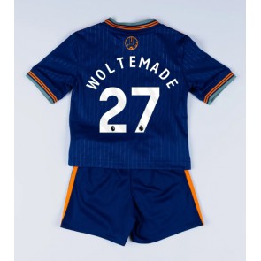 Newcastle United Nick Woltemade #27 Dětské Alternativní Dres 2025-26 Krátký Rukáv (+ trenýrky)