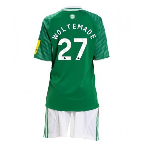 Newcastle United Nick Woltemade #27 Dětské Venkovní Dres 2025-26 Krátký Rukáv (+ trenýrky)