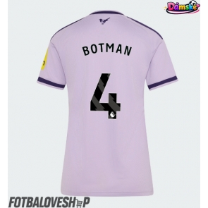 Newcastle United Sven Botman #4 Dámské Alternativní Dres 2026-27 Krátký Rukáv