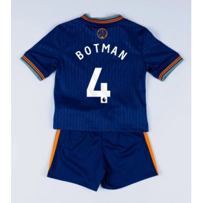 Newcastle United Sven Botman #4 Dětské Alternativní Dres 2025-26 Krátký Rukáv (+ trenýrky)