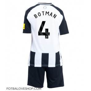 Newcastle United Sven Botman #4 Dětské Domácí Dres 2024-25 Krátký Rukáv (+ trenýrky)