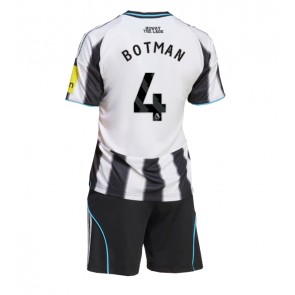 Newcastle United Sven Botman #4 Dětské Domácí Dres 2025-26 Krátký Rukáv (+ trenýrky)