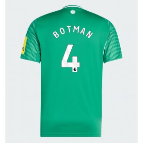 Newcastle United Sven Botman #4 Venkovní Dres 2025-26 Krátký Rukáv