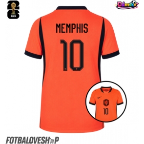 Nizozemsko Memphis Depay #10 Dámské Domácí Dres MS 2026 Krátký Rukáv