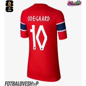 Norsko Martin Odegaard #10 Dámské Domácí Dres MS 2026 Krátký Rukáv