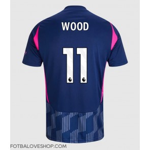 Nottingham Forest Chris Wood #11 Venkovní Dres 2024-25 Krátký Rukáv