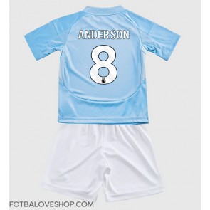 Nottingham Forest Elliot Anderson #8 Dětské Alternativní Dres 2024-25 Krátký Rukáv (+ trenýrky)