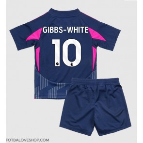 Nottingham Forest Morgan Gibbs-White #10 Dětské Venkovní Dres 2024-25 Krátký Rukáv (+ trenýrky)
