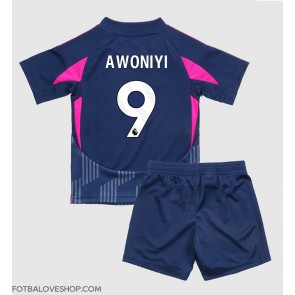Nottingham Forest Taiwo Awoniyi #9 Dětské Venkovní Dres 2024-25 Krátký Rukáv (+ trenýrky)
