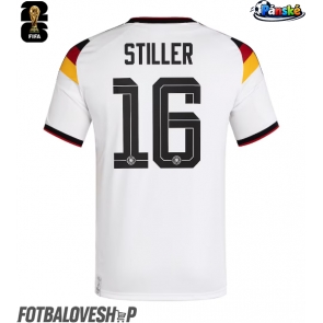 Německo Angelo Stiller #16 Domácí Dres MS 2026 Krátký Rukáv