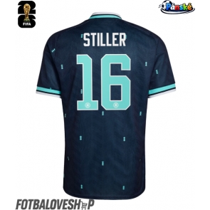 Německo Angelo Stiller #16 Venkovní Dres MS 2026 Krátký Rukáv