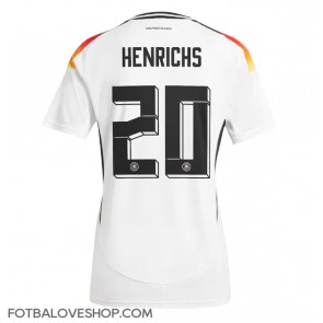 Německo Benjamin Henrichs #20 Dámské Domácí Dres ME 2024 Krátký Rukáv