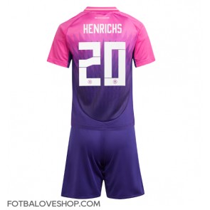 Německo Benjamin Henrichs #20 Dětské Venkovní Dres ME 2024 Krátký Rukáv (+ trenýrky)