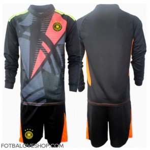 Německo Brankářské Dětské Domácí Dres ME 2024 Dlouhý Rukáv (+ trenýrky)