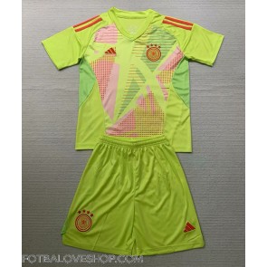 Německo Brankářské Dětské Venkovní Dres ME 2024 Krátký Rukáv (+ trenýrky)