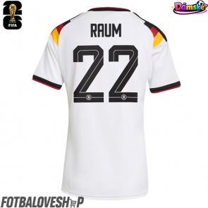 Německo David Raum #22 Dámské Domácí Dres MS 2026 Krátký Rukáv