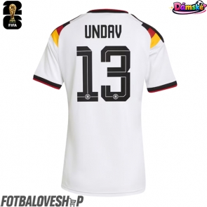 Německo Deniz Undav #13 Dámské Domácí Dres MS 2026 Krátký Rukáv