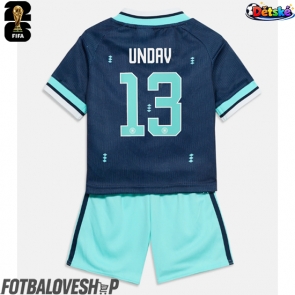 Německo Deniz Undav #13 Dětské Venkovní Dres MS 2026 Krátký Rukáv (+ trenýrky)
