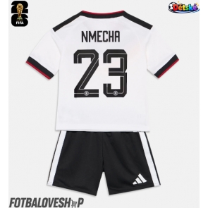 Německo Felix Nmecha #23 Dětské Domácí Dres MS 2026 Krátký Rukáv (+ trenýrky)