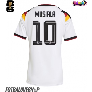 Německo Jamal Musiala #10 Dámské Domácí Dres MS 2026 Krátký Rukáv