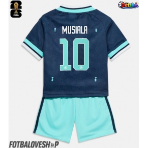 Německo Jamal Musiala #10 Dětské Venkovní Dres MS 2026 Krátký Rukáv (+ trenýrky)