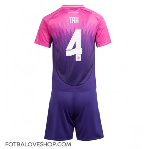 Německo Jonathan Tah #4 Dětské Venkovní Dres ME 2024 Krátký Rukáv (+ trenýrky)