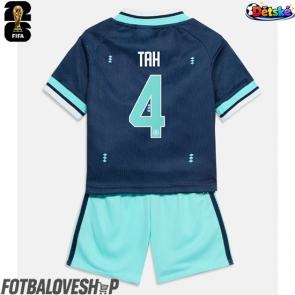 Německo Jonathan Tah #4 Dětské Venkovní Dres MS 2026 Krátký Rukáv (+ trenýrky)