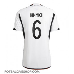 Německo Joshua Kimmich #6 Domácí Dres MS 2022 Krátký Rukáv