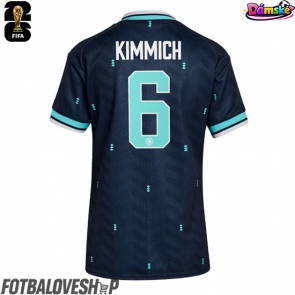 Německo Joshua Kimmich #6 Dámské Venkovní Dres MS 2026 Krátký Rukáv