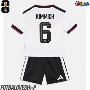 Německo Joshua Kimmich #6 Dětské Domácí Dres MS 2026 Krátký Rukáv (+ trenýrky)