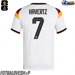 Německo Kai Havertz #7 Domácí Dres MS 2026 Krátký Rukáv