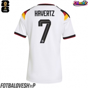 Německo Kai Havertz #7 Dámské Domácí Dres MS 2026 Krátký Rukáv