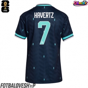 Německo Kai Havertz #7 Dámské Venkovní Dres MS 2026 Krátký Rukáv