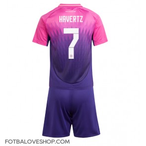 Německo Kai Havertz #7 Dětské Venkovní Dres ME 2024 Krátký Rukáv (+ trenýrky)