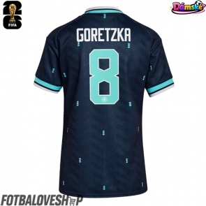 Německo Leon Goretzka #8 Dámské Venkovní Dres MS 2026 Krátký Rukáv