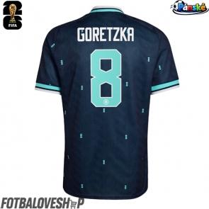 Německo Leon Goretzka #8 Venkovní Dres MS 2026 Krátký Rukáv