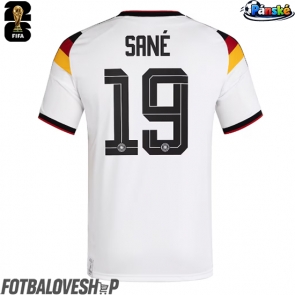 Německo Leroy Sane #19 Domácí Dres MS 2026 Krátký Rukáv