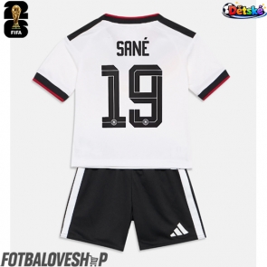 Německo Leroy Sane #19 Dětské Domácí Dres MS 2026 Krátký Rukáv (+ trenýrky)