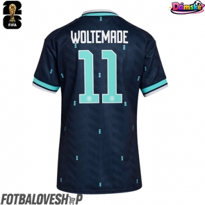 Německo Nick Woltemade #11 Dámské Venkovní Dres MS 2026 Krátký Rukáv