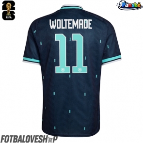 Německo Nick Woltemade #11 Venkovní Dres MS 2026 Krátký Rukáv