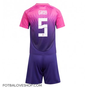 Německo Pascal Gross #5 Dětské Venkovní Dres ME 2024 Krátký Rukáv (+ trenýrky)