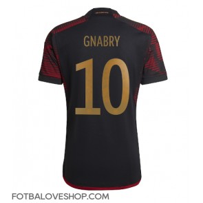 Německo Serge Gnabry #10 Venkovní Dres MS 2022 Krátký Rukáv