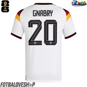 Německo Serge Gnabry #20 Domácí Dres MS 2026 Krátký Rukáv