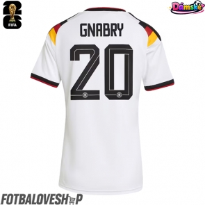 Německo Serge Gnabry #20 Dámské Domácí Dres MS 2026 Krátký Rukáv